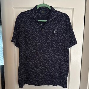 Polo by Ralph Lauren Blue Polka Dot Polo Shirt